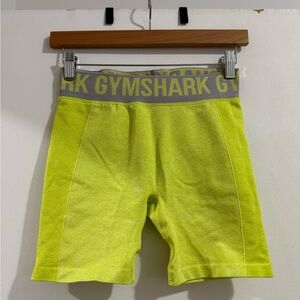 Gymshark Neon Yellow Athletic Shorts